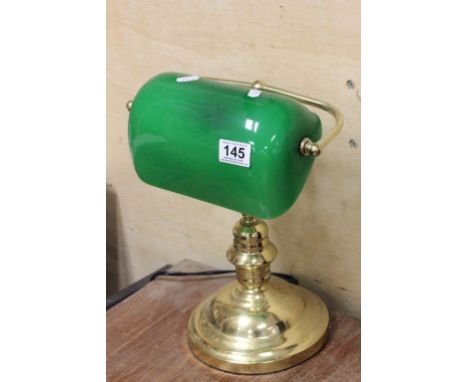 A bankers lamp
