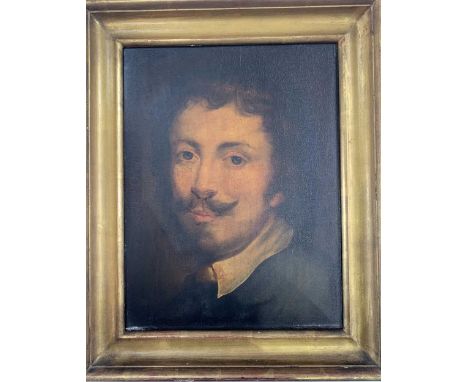 Manner of Anthony van Dyck Portrait of a man, bust lengthoil on panel34.5 x 26cm