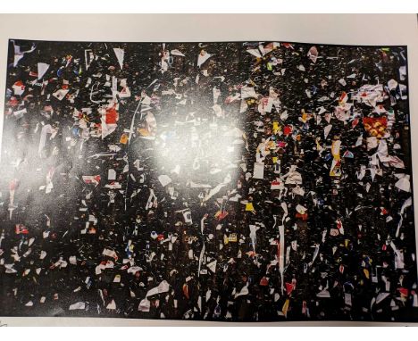 Photographic interest, a group of sixteen photographs and photographic prints, to include: after Banksy, One Nation Under CCT
