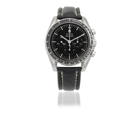 Omega. A stainless steel manual wind chronograph wristwatch offered from the original ownerModel: Speedmaster ProfessionalRef