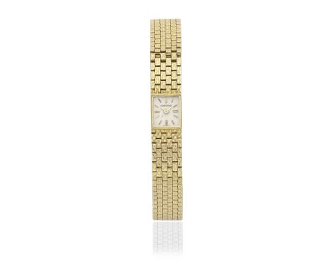 Blancpain. A lady's 18K gold manual wind bracelet cocktail watchDate: Circa 1960Movement: 17-jewel manual wind, No.588235Dial