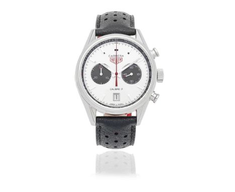 TAG Heuer. A stainless steel automatic calendar chronograph wristwatchModel: Jack Heuer CarreraReference: CV2119Date: Purchas