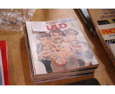 FIFTEEN VINTAGE 'MAD' COMICS