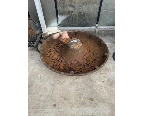 A VINTAGE PIG TROUGH