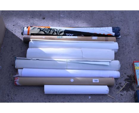 AN ASSORTMENT OF VARIOUS VINTAGE POSTERS