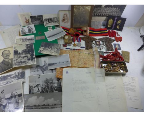 A LARGE COLLECTION OF WORLD WAR II AND LATER EPHEMERA RELATING TO COLONEL J.B. HOBBS OF THE BRITISH INDIAN ARMY, ITEMS TO INC