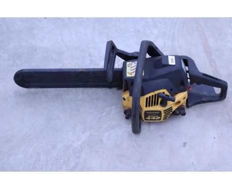 A PETROL ENGINE CHAINSAW
