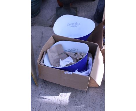 TWO AS NEW CIROC VODKA ICE BUCKETS