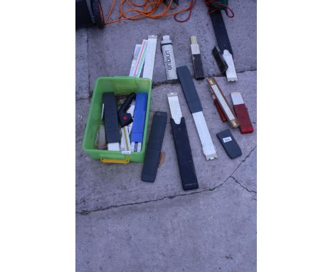 AN ASSORTMENT OF VARIOUS SCALE RULES