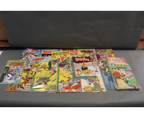 A mixed collection of AC, WDL and DC comics etc. Mostly early numbers, Sky Gal (No. 1,2,3), Space Cadet (No.4,5,6), Prime Pat