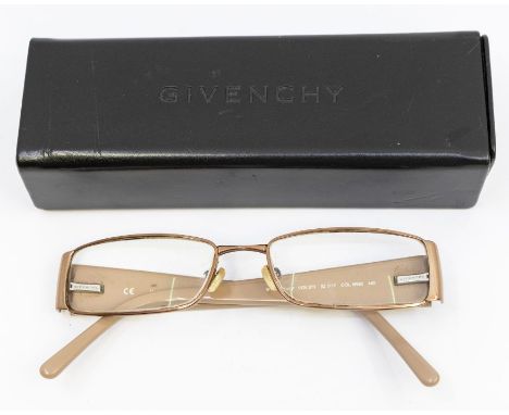 A pair of boxed vintage 'Givenchy' glasses, in original case