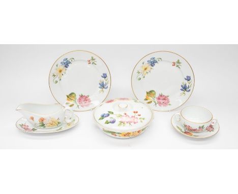 A collection of Royal Worcester Pershore dinner wares.