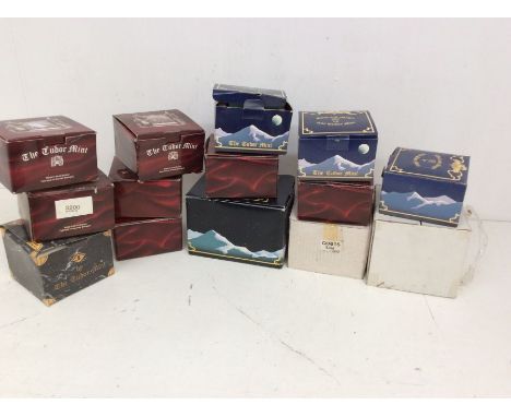Myth &amp; Magic: A collection of boxed figures to include; 3204 King Arthur, 6210 The Guardian Demons, 3973 The Supreme Crys