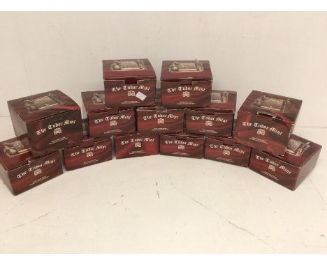 Myth &amp; Magic: A collection of boxed figures to include; 3103 Dragon of Mystery, The Jovial Wizard, Sir Lancelot, 3084 The