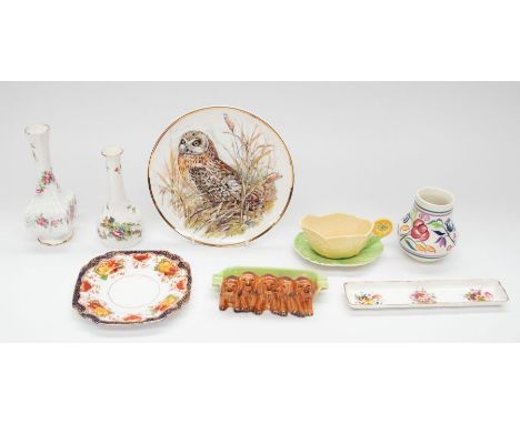 Collection of mixed china items to inc Hammersley, Poole, Aynsley etc