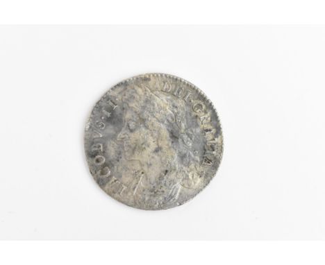 Wreck coins - reputedly H.M.S Association - Kingdom of England - James II (1685-1688), Halfcrown dated 1686, first laureate a