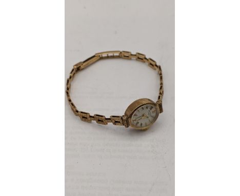 A Rotary 9ct gold ladies wristwatch, 13.1gLocation: 