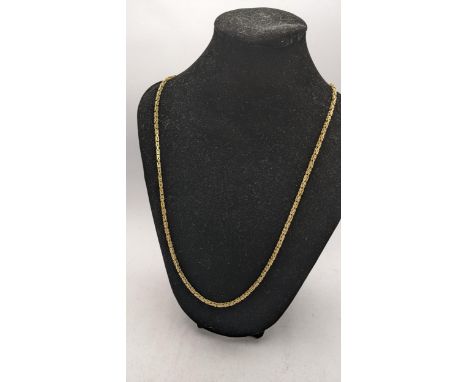 A 9ct gold necklace 23.4gLocation: 