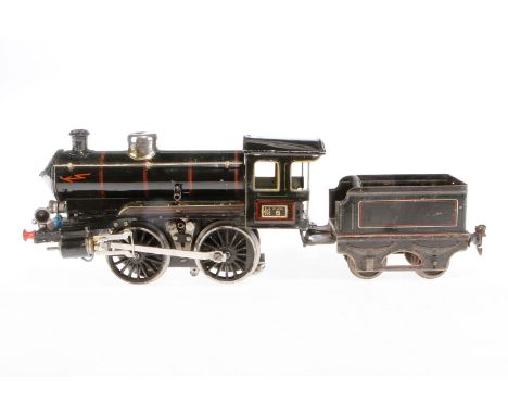 Märklin B-Dampflok R 13041, Spur 1, elektr., schwarz, mit Tender, NV, Z 4