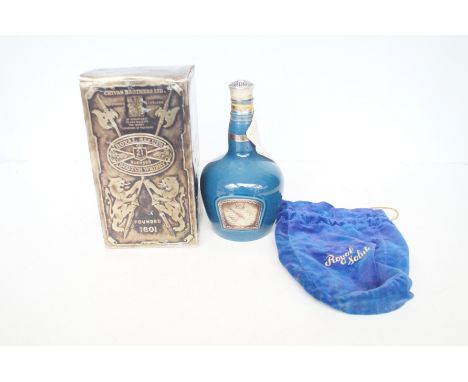 Unopened bottle Chivas Royal Salute 21 year old Scotch whiskey 