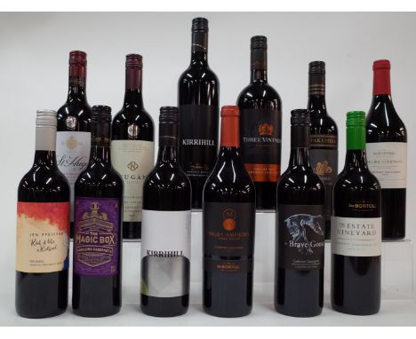 12 BOTTLES AUSTRALIAN CABERNET SAUVIGNONJen Pfeiffer The Rebel 2020; Casella Family Brands The Magic Box Amazing 2019 and Thr