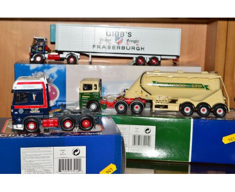 THREE BOXED CORGI CLASSICS COMMERCIAL VEHICLES, King of the Road Atkinson Borderer and Refrigerated Van 'Gibbs of Fraserburgh