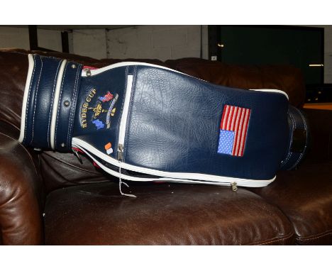 A RYDER CUP 'THE BELFRY' UNITED STATES GOLF BAG