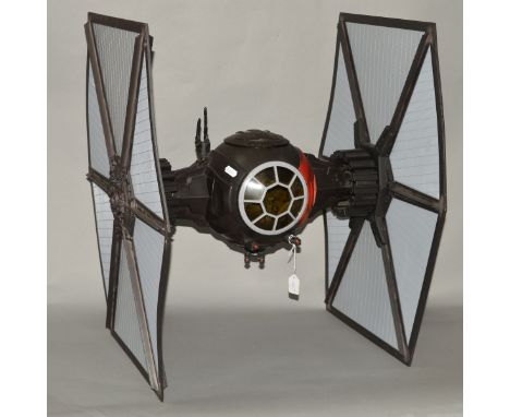 AN UNBOXED HASBRO BLACK SERIES STAR WARS THE FORCE AWAKENS LARGE SCALE FIRST ORDER SPECIAL-FORCES TIE FIGHTER, missing figure