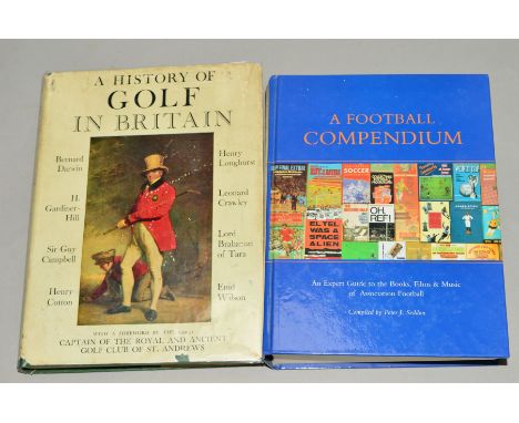 BOOK - A FOOTBALL COMPENDIUM BY PETER J SEDDON 1999, 815pp, an expert guide to the books, films and music of Association Foot