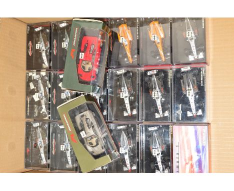 A QUANTITY OF BOXED MINICHAMPS DIECAST 1/43 SCALE MCLAREN FORMULA 1 AND ROAD CARS, many from the McLaren Collection, assorted