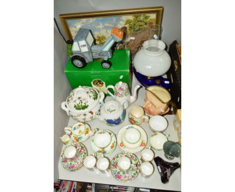 A BOXED BORDER FINE ARTS JAMES HERRIOT STUDIO COLLECTION 'Country Kitchen' tea pot, a Portmeirion 'Botanic Garden' tureen, Cr