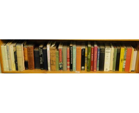 Shelf of hardback books including "The Life of Lord Carson" Norman Birkitt & "Famous Trials" by the first earl of Birkenhead