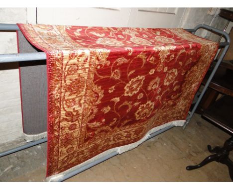 A red ground Ziegler carpet, 2.3 x 1.6 m