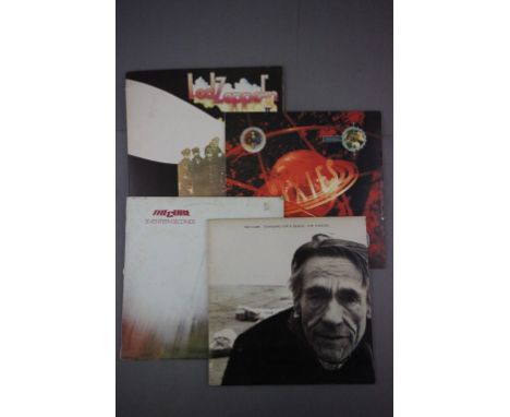 Vinyl - Rock - A small interesting collection of 4 LPs, two from the Cure., Seventeen Seconds and Standing on a Beach, togeth