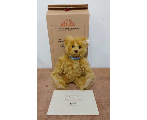 A Steiff Golden Jubilee teddy-bear, limited edition of 2002, boxed with certificate