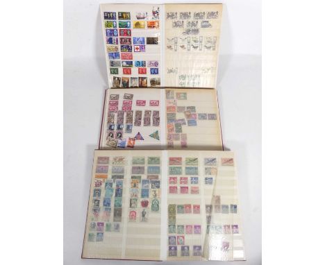 A 20th century stamp album and contents, to include examples from Mexico, Germany and Finland, together with another and vari