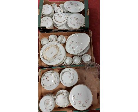 A collection of Noritake Arden pattern table wares to include meat plates, teapots, dinner plates together with various other