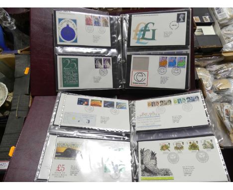 A collection of Royal Mail first day covers