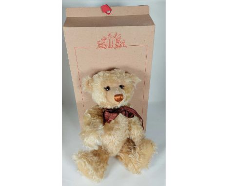 A year 2000 Steiff teddy-bear (blond 43), limited edition 016480 issued at the end of 1999, boxed with certificate