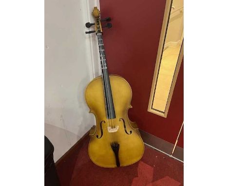 A child's cello in associated case 