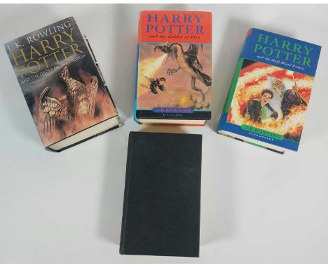 Rowling, J.K; First Editions; 'Harry Potter and The Goblet of Fire' (including misprint on page 503 'Dumbledore, come!' said 