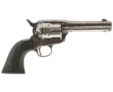 A DEACTIVATED .44 CALIBRE COLT SINGLE ACTION ARMY REVOLVER, 4.75inch sighted barrel, fluted cylinder marked 7260, plain frame