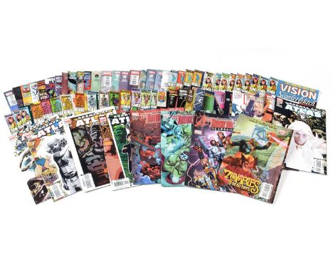 The Vision and The Scarlet Witch, No's. 1-12; Fallen Angels, No's. 1-8; Balder The Brave, No's. 1-4; House of M, No's. 1-8, a