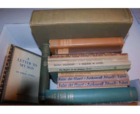 BOX; JAMES Henry, Italian Hours, London 1909, first edition, 4to cloth, Pennell plates; and 15 other modern first editions in