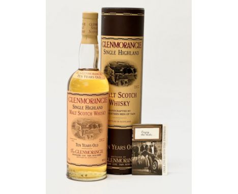 A Glenmorangie Single Highland Malt Scotch Whisky. 10 Years Old. 70CL. 40% Vol.