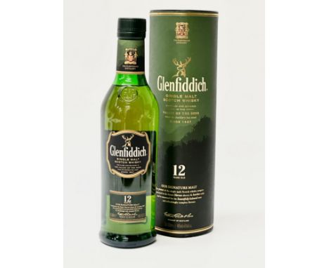 A Glenfiddich Single Malt Scotch Whisky. 12 Years Old. 50CL. 40% Vol.