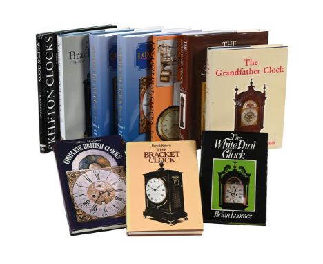 Ɵ&nbspHOROLOGICAL REFERENCE BOOKS MAINLY RELATING TO ENGLISH DOMESTIC CLOCKSNINE VOLUMES:Robey, John The LONGCASE CLOCK Refer