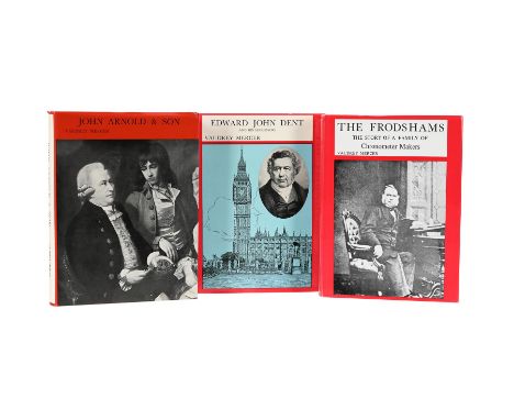 Ɵ&nbspHOROLOGICAL REFERENCE BOOKS MONOGRAPHS ON NINETEENTH CENTURY CHRONOMETER MAKERSTHREE VOLUMES:Mercer, Vaudrey THE FRODSH