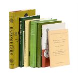 Ɵ REFERENCE BOOKS RELATING TO BAROMETERS, EIGHT VOLUMES: