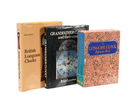 Ɵ&nbspHOROLOGICAL REFERENCE BOOKS ON LONGCASE CLOCKSTHREE PUBLICATIONS:Roberts, Derek British Longcase Clocks Schiffer Publis